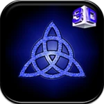 triquetra live wallpaper android application logo